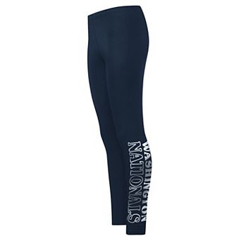 Women's G-III 4Her by Carl Banks Navy Washington Nationals Stadium Leggings