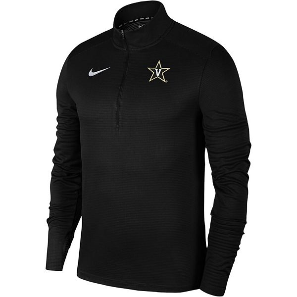 Men's Nike Black Minnesota Vikings 2023 Sideline Performance Long Sleeve  Quarter-Zip Top