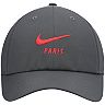 Youth Nike Gray Paris Saint-Germain Heritage 86 Performance Adjustable Hat
