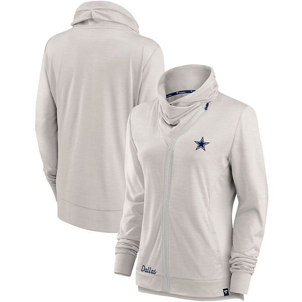 Fanatics Women's Branded Cream Dallas Cowboys Spring Jump Signature Fleece Pullover  Hoodie - ShopStyle