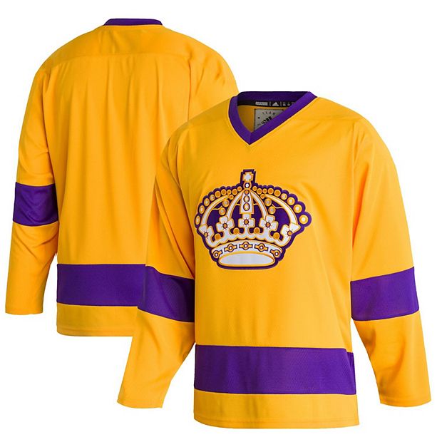 adidas+Men%27s+NHL+La+Kings+Authentic+Home+Hockey+Jersey+Size+52+L for sale  online