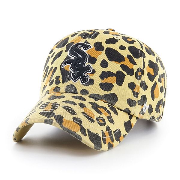 Atlanta Braves '47 Women's Cheetah Clean Up Adjustable Hat - Tan