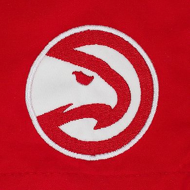 Men's G-III Sports by Carl Banks Red Atlanta Hawks Sand Beach Volley Swim Shorts