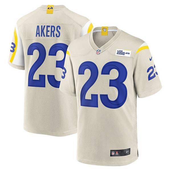 Los Angeles Rams Nike Bone Custom Game Jersey