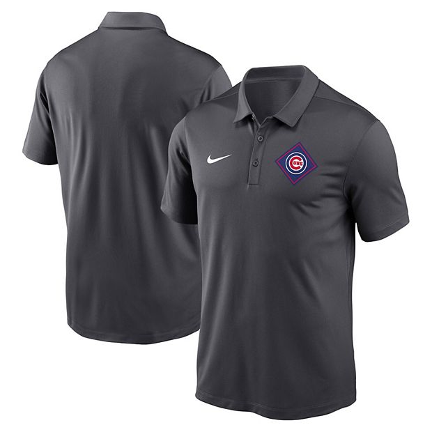 Chicago Cubs Dri-Fit Franchise Polo by NIKE