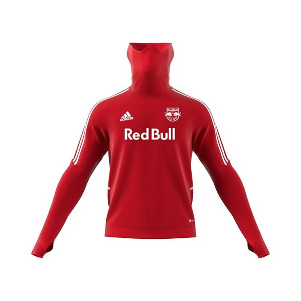 Adidas Mens New York Red Bulls Soccer Warm Up Training Jersey Long Sleeve  Red M