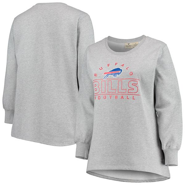 Buffalo Bills Womens Marled Soft Jogger, Gray