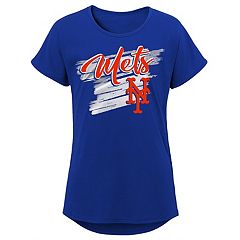 New York Mets Youth Stealing Home T-Shirt - Royal