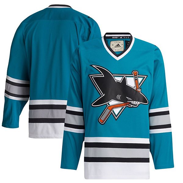 San Jose Sharks Practice-Used Teal Adidas Jersey from the 2018-19 NHL  Season - Size 58