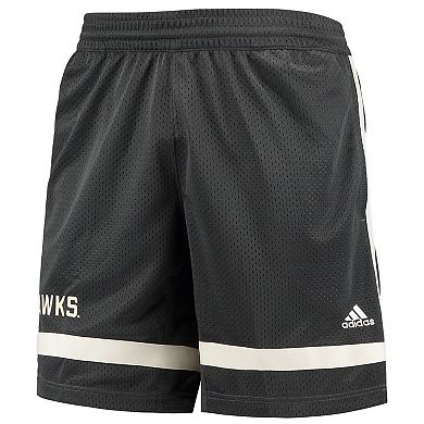 Men's adidas Charcoal Kansas Jayhawks Reverse Retro Basketball Shorts