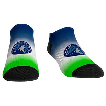 Women's Rock Em Socks Minnesota Timberwolves Dip-Dye Ankle Socks