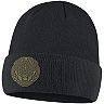 Men's Nike LSU Tigers Black & Olive Cuffed Knit Hat