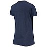 Women's G-III 4Her by Carl Banks Navy New York Yankees First Place V-Neck T-Shirt