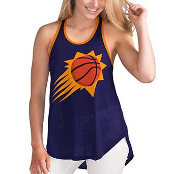 Women's G-III Sports by Carl Banks Purple Phoenix Suns Showdown Burnout Tank Top