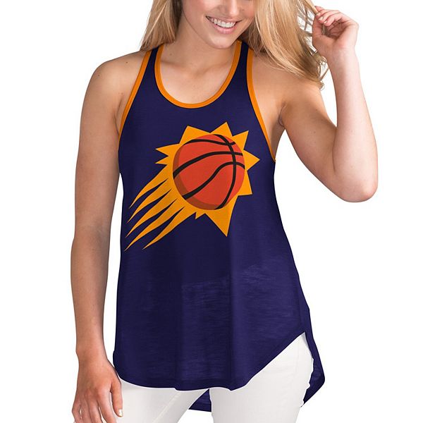 Ladies Phoenix SUNS NBA Basketball Reconstructed Jersey Shirt Womens Halter  Top