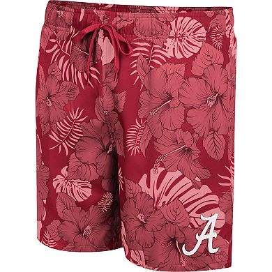 Men's Colosseum Crimson Alabama Crimson Tide The Dude Swim Shorts