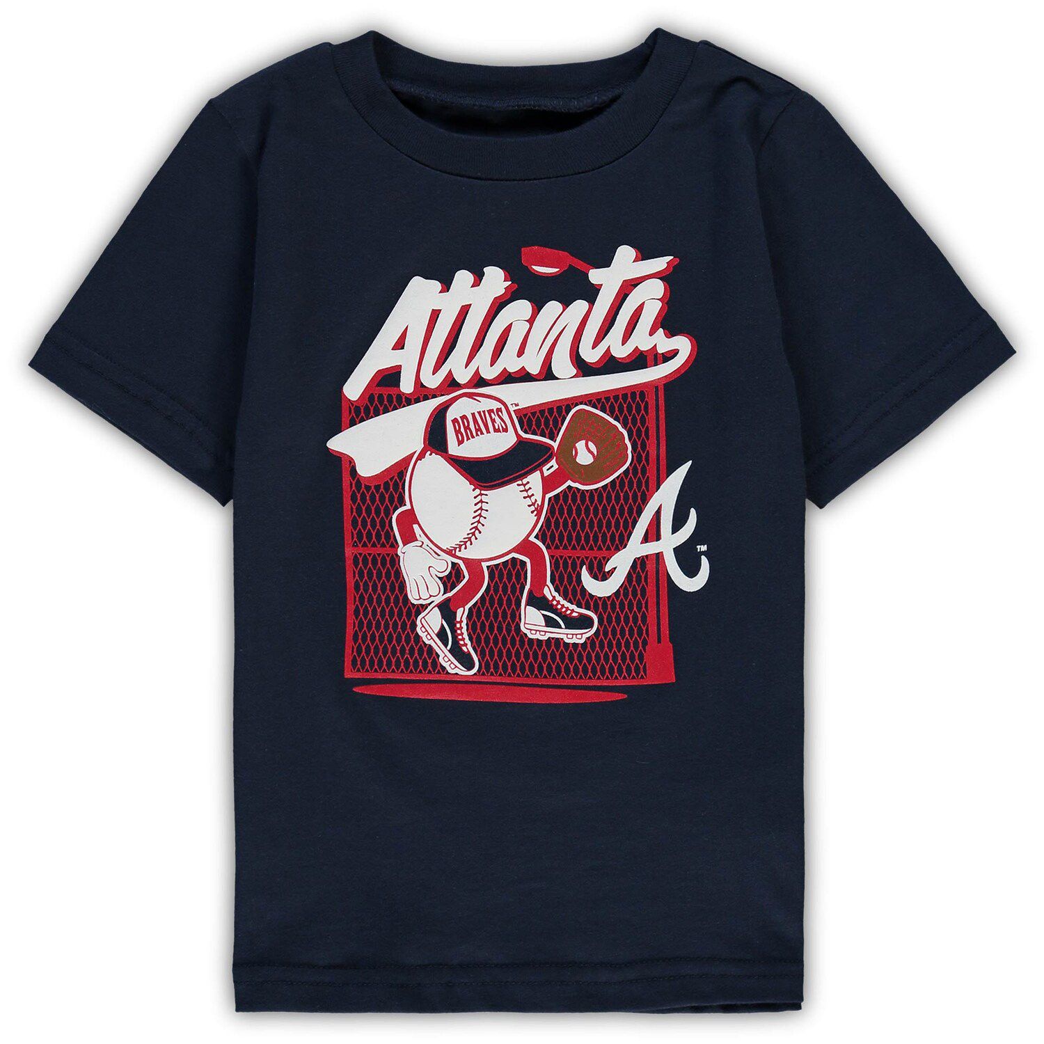 Outerstuff Youth Navy Atlanta Braves Star Wars This Is The Way T-Shirt Size: Extra Large