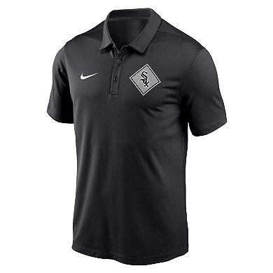 Men's Nike Black Chicago White Sox Diamond Icon Franchise Performance Polo