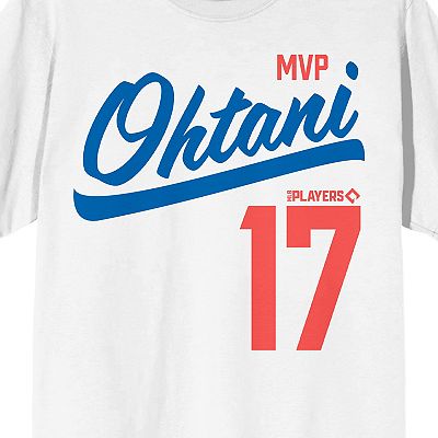 Men's Shohei Ohtani MVP White Graphic Tee