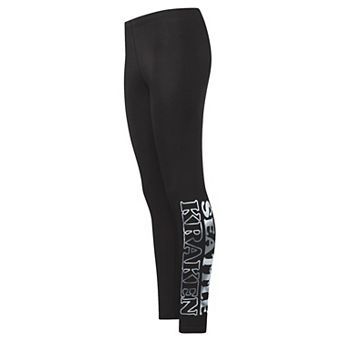 Women's G-III Sports by Carl Banks Black Seattle Kraken Stadium Leggings
