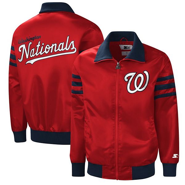 The Legend Washington Nationals Blue and Red Jacket