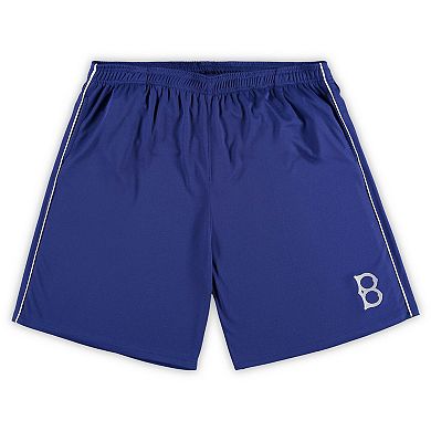 Men's Royal Brooklyn Dodgers Big & Tall Cooperstown Collection Mesh Shorts