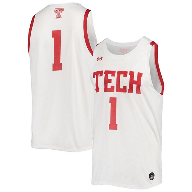 Youth #1 Red Texas Tech Red Raiders Football Jersey