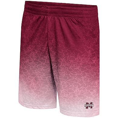 Men's Colosseum Maroon Mississippi State Bulldogs Walter Shorts