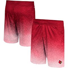 Adidas Men's Louisville Cardinals Cardinal Red Retro Reverse Basketball Shorts, Medium