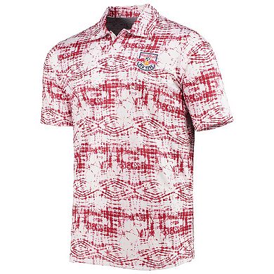 Men's Antigua Red New York Red Bulls Vivid Polo