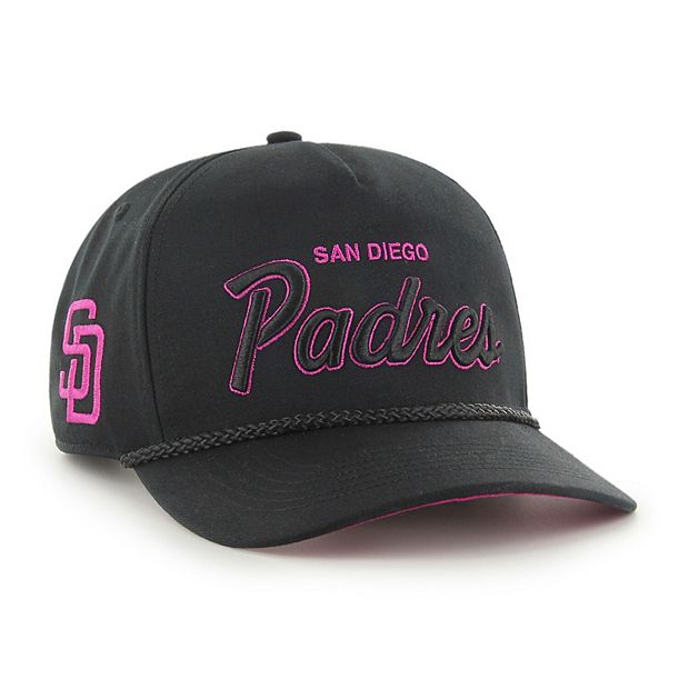 San Diego Padres '47 Mango Undervisor Hitch Snapback Hat - Black