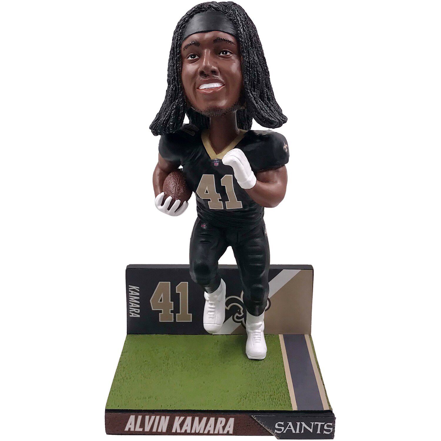 Youth Alvin Kamara Black New Orleans Saints Replica Player Jersey