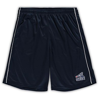 Men's ProfileÂ Navy Chicago White Sox Big & Tall Mesh Shorts