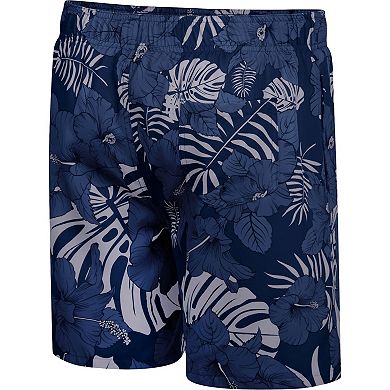 Men's Colosseum Navy Ole Miss Rebels The Dude Swim Shorts