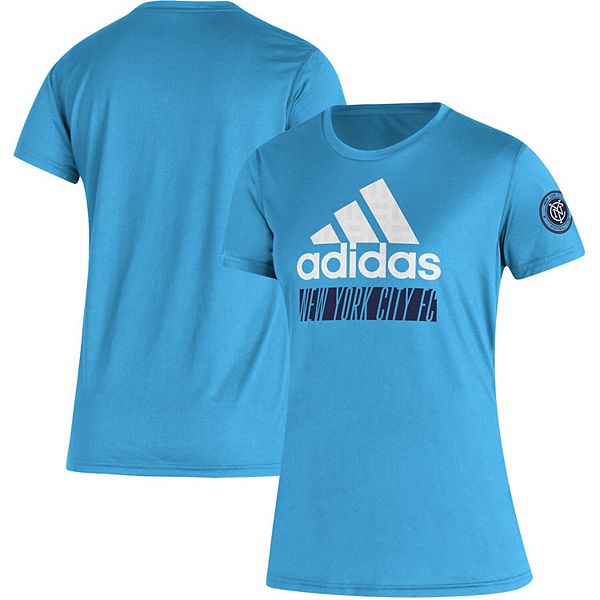 Women's adidas Sky Blue York City FC Vintage T-Shirt
