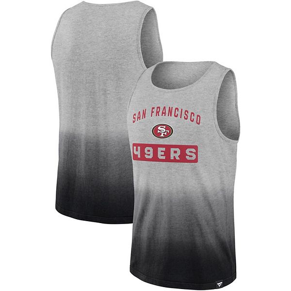 San Francisco 49ers NFL Womens Wordmark Team Stripe Sleeveless Top