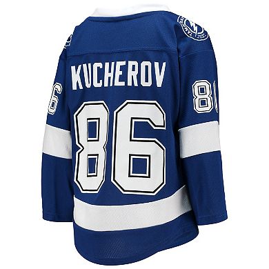 Youth Nikita Kucherov Blue Tampa Bay Lightning Home Replica Player Jersey