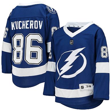 Youth Nikita Kucherov Blue Tampa Bay Lightning Home Replica Player Jersey