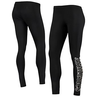 Women's G-III 4Her by Carl Banks Black Oakland Athletics Stadium Lightweight Leggings