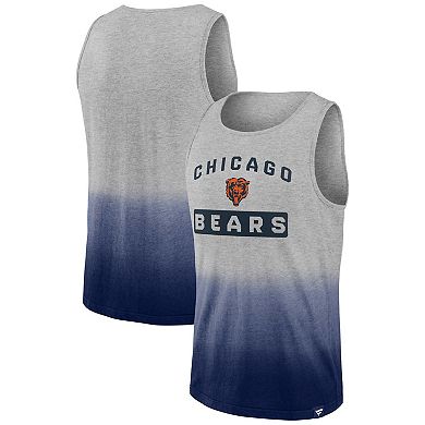 Men's Fanatics Branded Heathered Gray/Navy Chicago Bears Our Year Tank Top