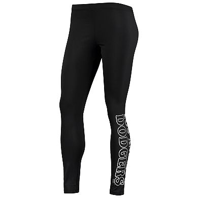 Women's G-III 4Her by Carl Banks Black Los Angeles Dodgers Stadium Lightweight Leggings