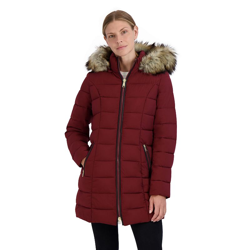 Kohl's long puffer on sale coat