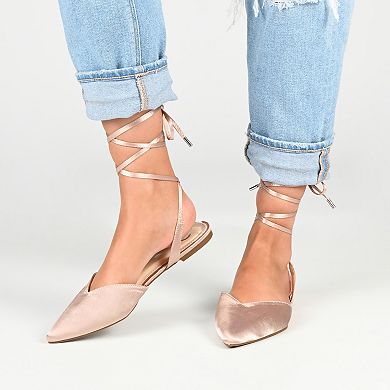 Journee Theia Tru Comfort Foam™ Women's Lace-Up Flats