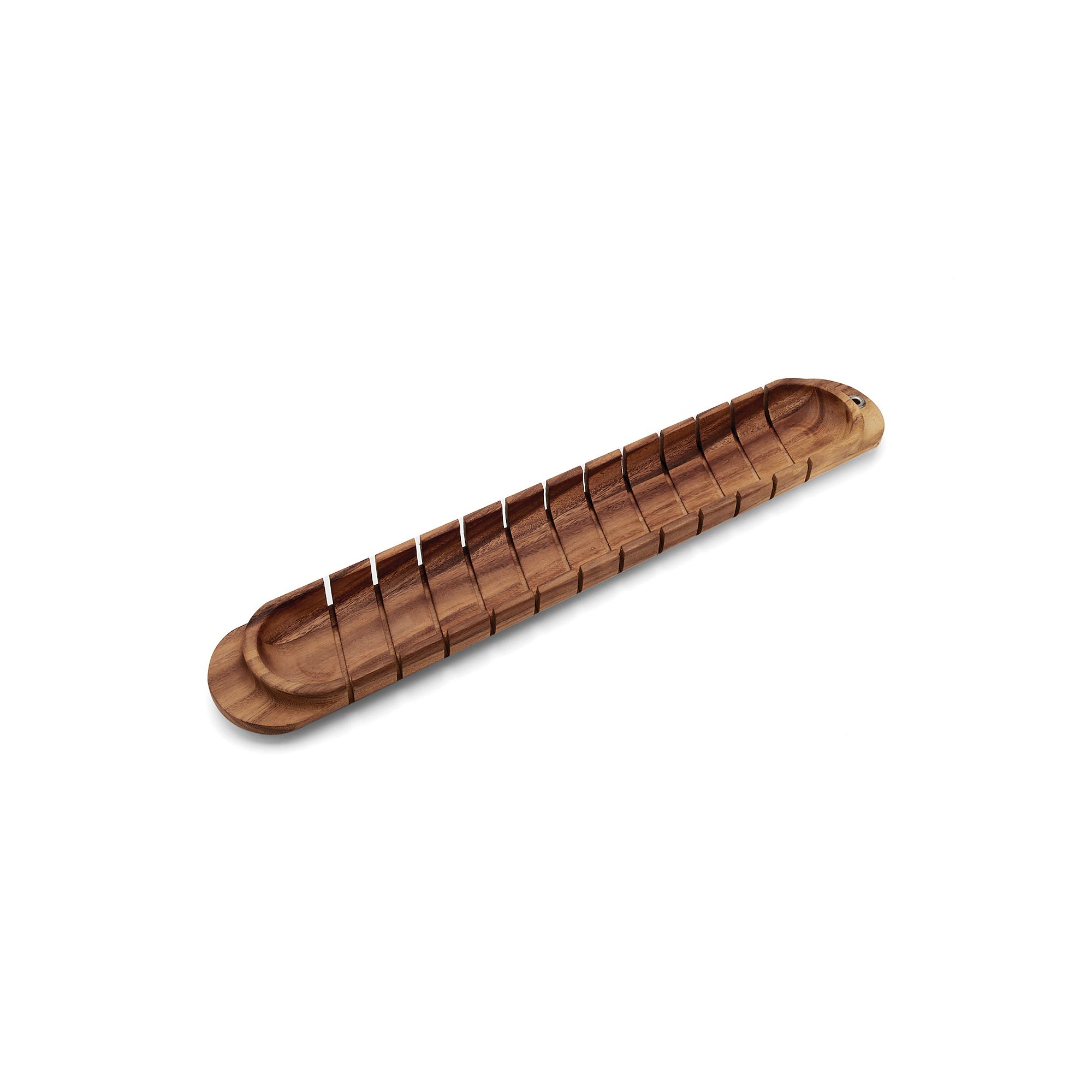 Ironwood Gourmet Acacia Wood Avignon French Bread Miter, Brown