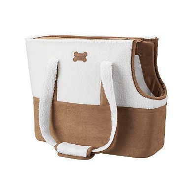 Koolaburra by UGG Faux Suede and Sherpa Pet Carrier
