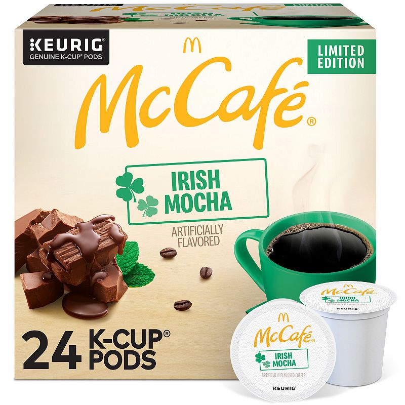 McCafe  Irish Mocha Light Roast K-Cup Coffee Pods  24 Count