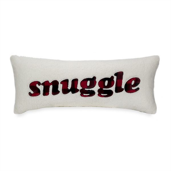 Cuddl Duds® Cozy Soft Snuggle Applique Throw Pillow