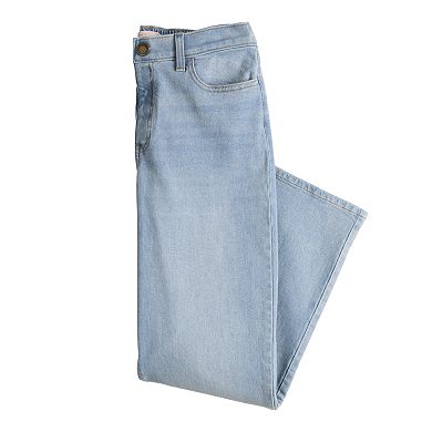 Juniors' Adaptive SO® Easy Dressing Straight Mid-Rise Jeans