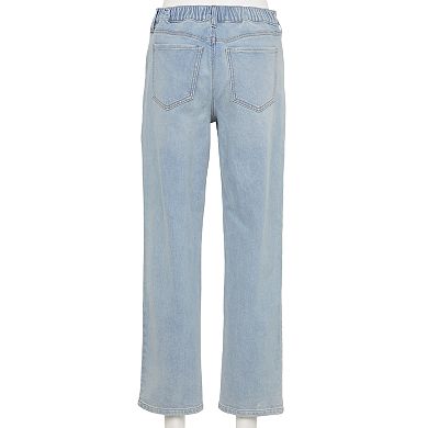 Juniors' Adaptive SO® Easy Dressing Straight Mid-Rise Jeans