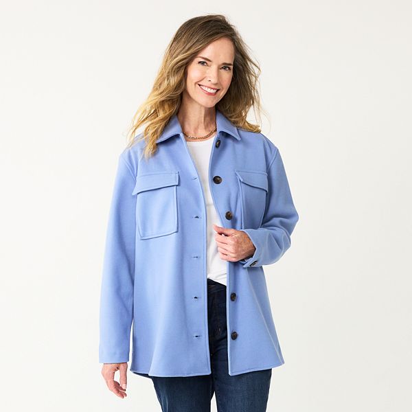 Women's Croft & Barrow® Shirt Jacket